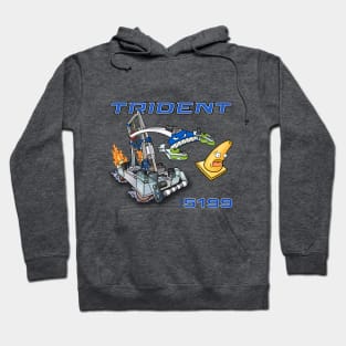 Robot Dolphins HotRod - Trident Hoodie